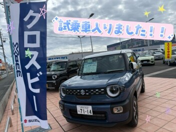 新型クロスビー！試乗お待ちしております^^